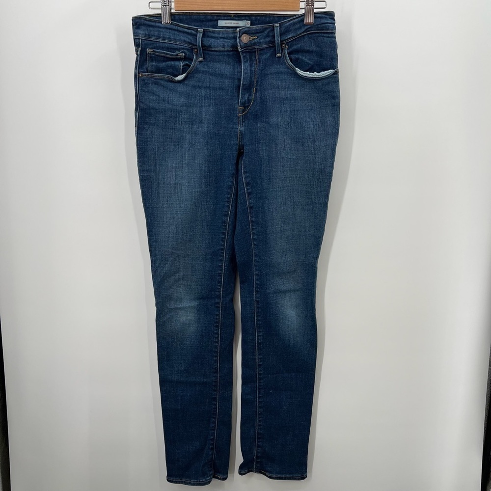 Levi Strauss Mid Rise Skinny Jeans Ladies Size 30